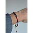 Bracelet coquillage véritable Arc en Ciel - acier inoxydable