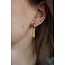 Dora Boucles d'oreilles JAUNE or - acier inoxydable