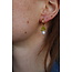 "Lucie" Pendientes Oro - Acero Inoxidable