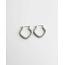 "Ann" Earring Silver - Stainless steel