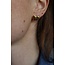 'CARA' Boucles d'oreilles OR - Acier inoxydable