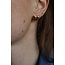 'CARA' Boucles d'oreilles ARGENT - Acier inoxydable