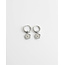 "Rosie" Pendientes Plata - Acero inoxidable