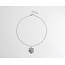 'Gerbera' Necklace silver - Stainless steel