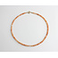 "Bay" Necklace ORANGE - Stainless Steel