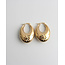 'Duni' Pendientes ORO - Acero inoxidable