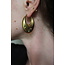 'Dune' Boucles d'oreilles OR - Acier inoxydable
