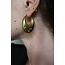 'Dune' Boucles d'oreilles ARGENT - Acier inoxydable