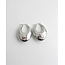 'Dune' Earrings SILVER - Stainless steel
