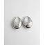 'Duni' Boucles d'oreilles ARGENT - Acier inoxydable