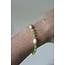 'Kira' Bracelet GREEN - Stainless steel