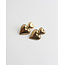 'Two hearts' EARRINGS - Stainless steel