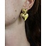 'Two hearts' BOUCLES D'OREILLES - Acier inoxydable