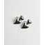 'Two hearts' EARRINGS SILVER - Stainless steel