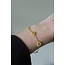 'Dahlia' Bracelet GOLD YELLOW - Stainless Steel