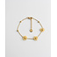 'Dahlia' Bracelet GOLD YELLOW - Stainless Steel