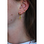 'Ellie' earrings SILVER YELLOW - stainless steel