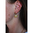 'Cecilla' boucles d'oreilles ARGENT BLANC - Acier inoxydable