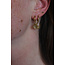 'Cecilla' Pendientes PLATA ROSA - Acero inoxidable