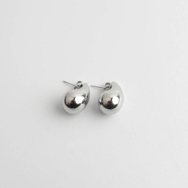 "Mya" EARRINGS SILVER - Stainless steel