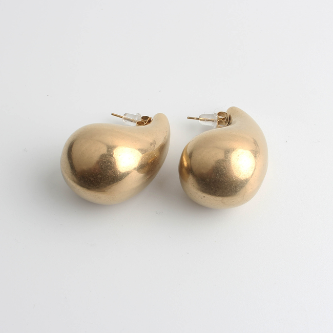 'Malou' Boucles d'oreilles - Acier inoxydable