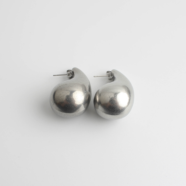 'Malou' Earrings SILVER - Stainless Steel