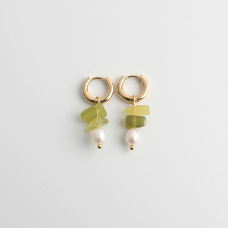 "Lucie" Earrings Gold - Stainless Steel