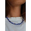 'Heart to Heart' COLLAR PÚRPURA - Acero inoxidable