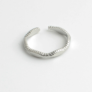 "Grace" Ring Silber – Edelstahl – Verstellbar