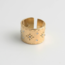 "Asha" Ring Gold – Edelstahl