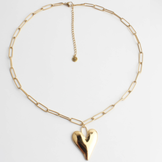 "vero amore" NECKLACE GOLD - Stainless steel