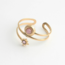 'Candace' Ring ROSA - Edelstahl (verstellbar)