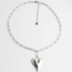 "Vero amore" COLLIER ARGENT - Acier inoxydable