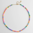 Real shell necklace Rainbow  - stainless steel