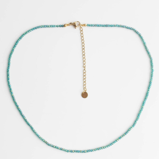 'Nena' Collier TURQUOISE - Acier inoxydable