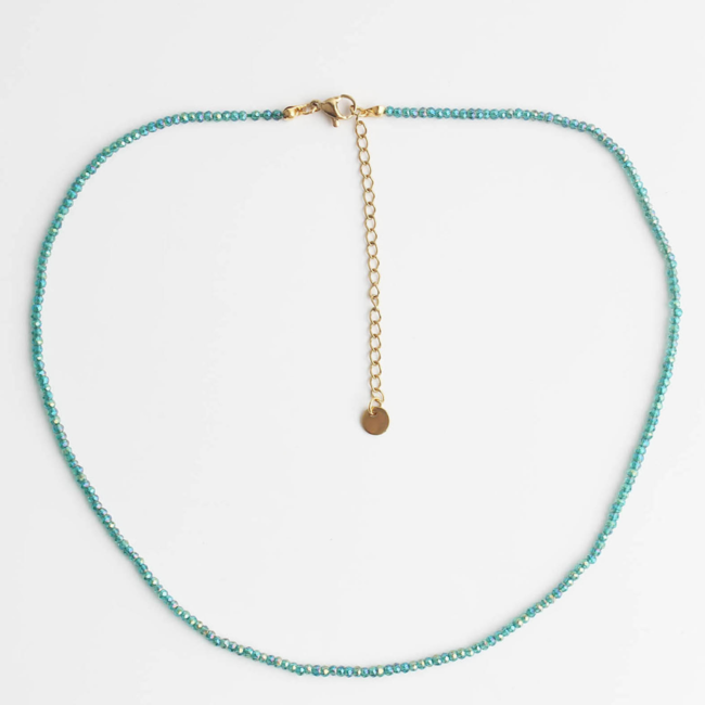 'Nena' Collier TURQUOISE - Acier inoxydable