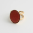 "Layla" Ring Orange gold - Edelstahl