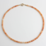 "Bay" Necklace ORANGE - Stainless Steel