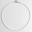 "Bay" Necklace WHITE - Stainless Steel