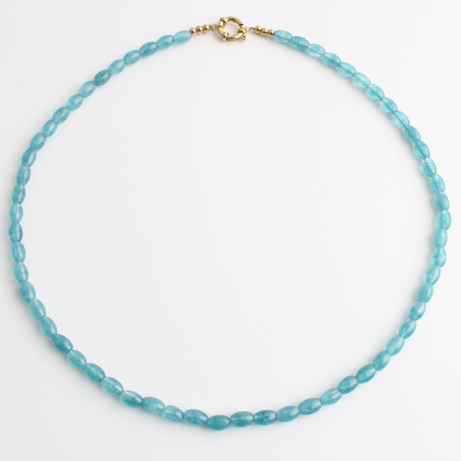 "Bay" Necklace BLUE - Stainless Steel