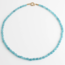 "Bay" Collier BLEU - Acier inoxydable