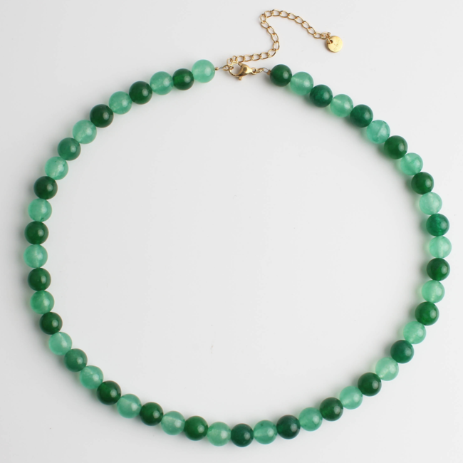 'Oliviana' necklace Green - stainless steel