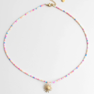 Collier 'Hello Sunshine' - acier inoxydable