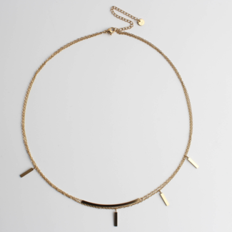 'Freja' NECKLACE GOLD - Stainless Steel