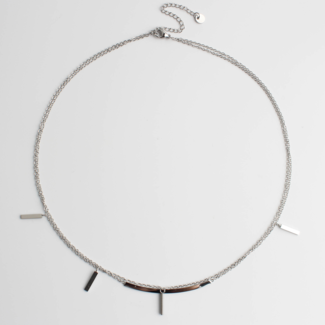 'Freja' COLLIER ARGENT - Acier inoxydable