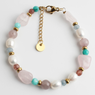 'Ellie' BRACELET OR - Acier inoxydable