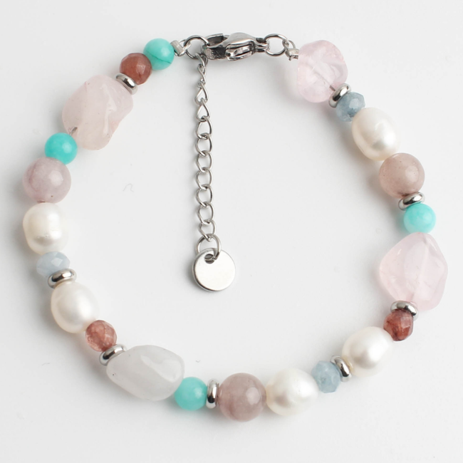 'Ellie' BRACCIALE ARGENTO - Acciaio inossidabile