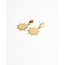 'Savita' Earrings GOLD - Stainless steel