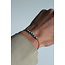 'Merel' Armband Blau - Edelstahl
