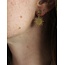 'Savita' Boucles d'oreilles OR - Acier inoxydable